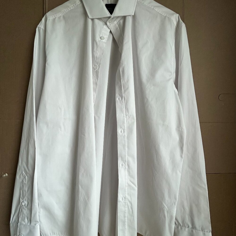 three white summer dress shirts brand new never worn